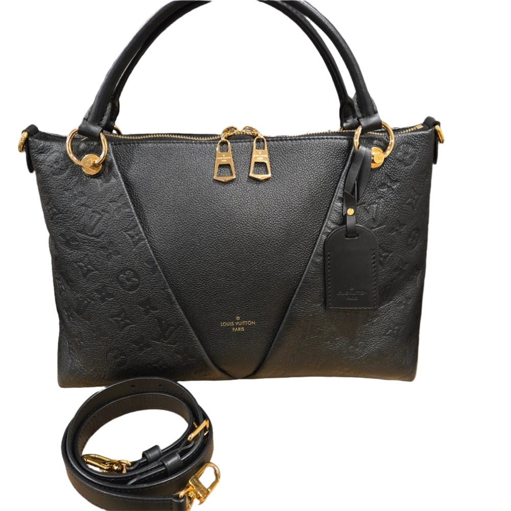 Louis Vuitton Monogram Empreinte V Tote MM Noir - Like New - Picture 11 of 17